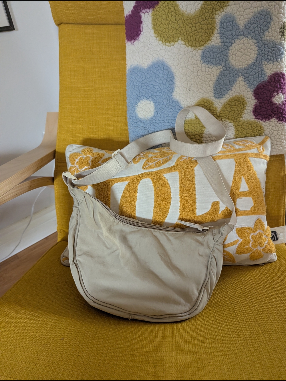 Crossbody Bag - Beige